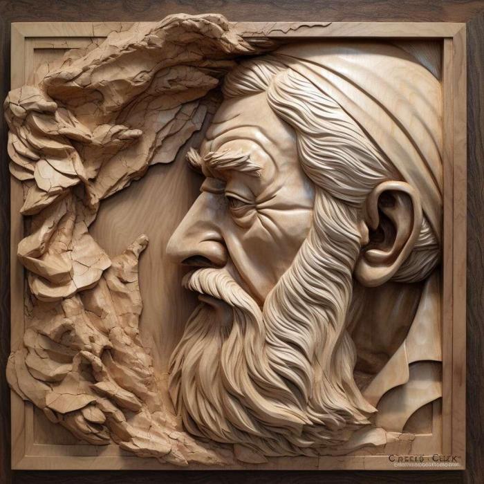 نموذج ثلاثي الأبعاد لآلة CNC 3D Art 